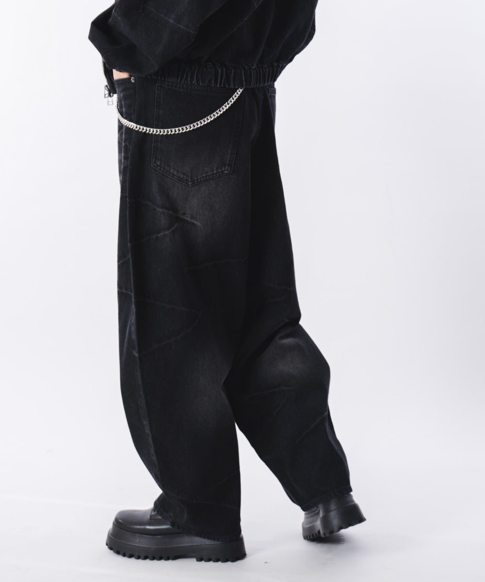 デニムブラックソノタ モデル：172cm L着用