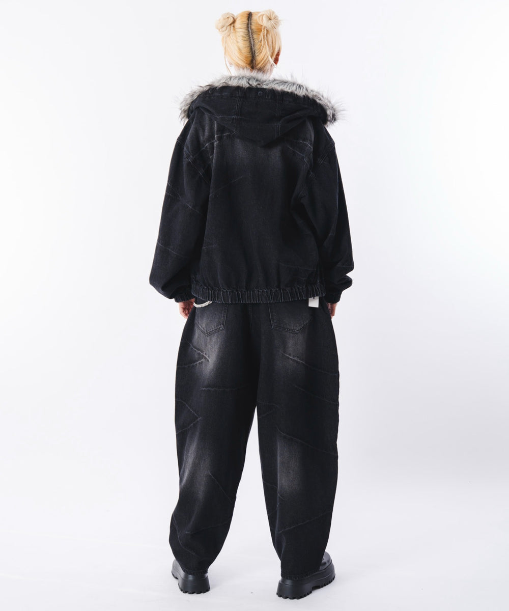 デニムブラックソノタ モデル：172cm L着用