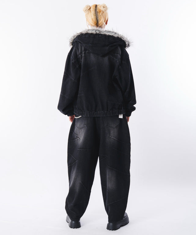 デニムブラックソノタ モデル：172cm L着用