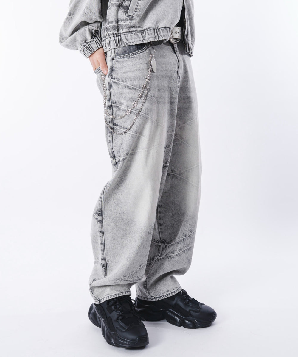 グレー モデル：180cm L着用