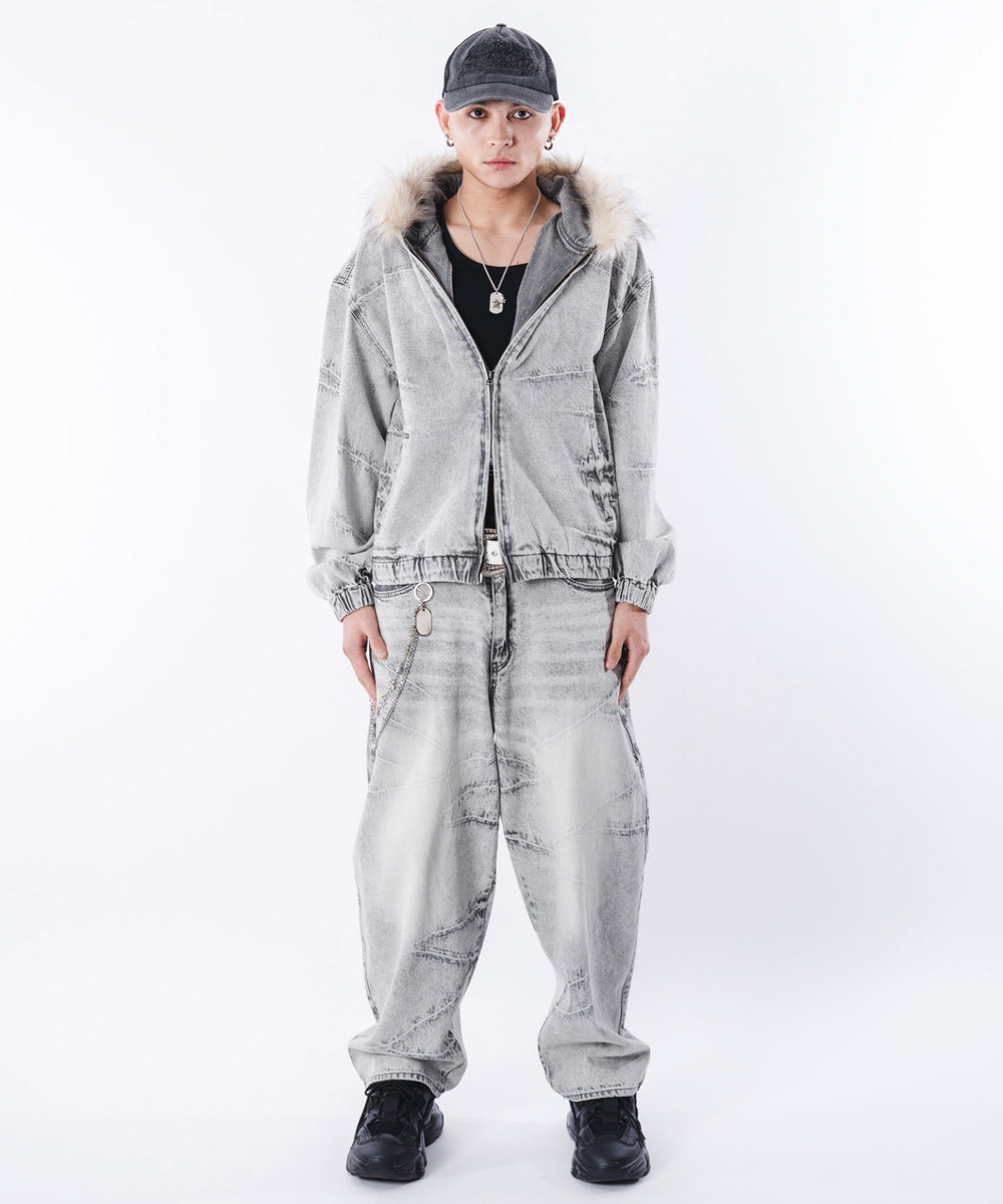 グレー モデル：180cm L着用