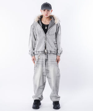 グレー モデル：180cm L着用