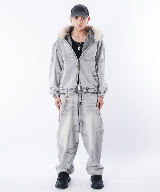 グレー モデル：180cm L着用