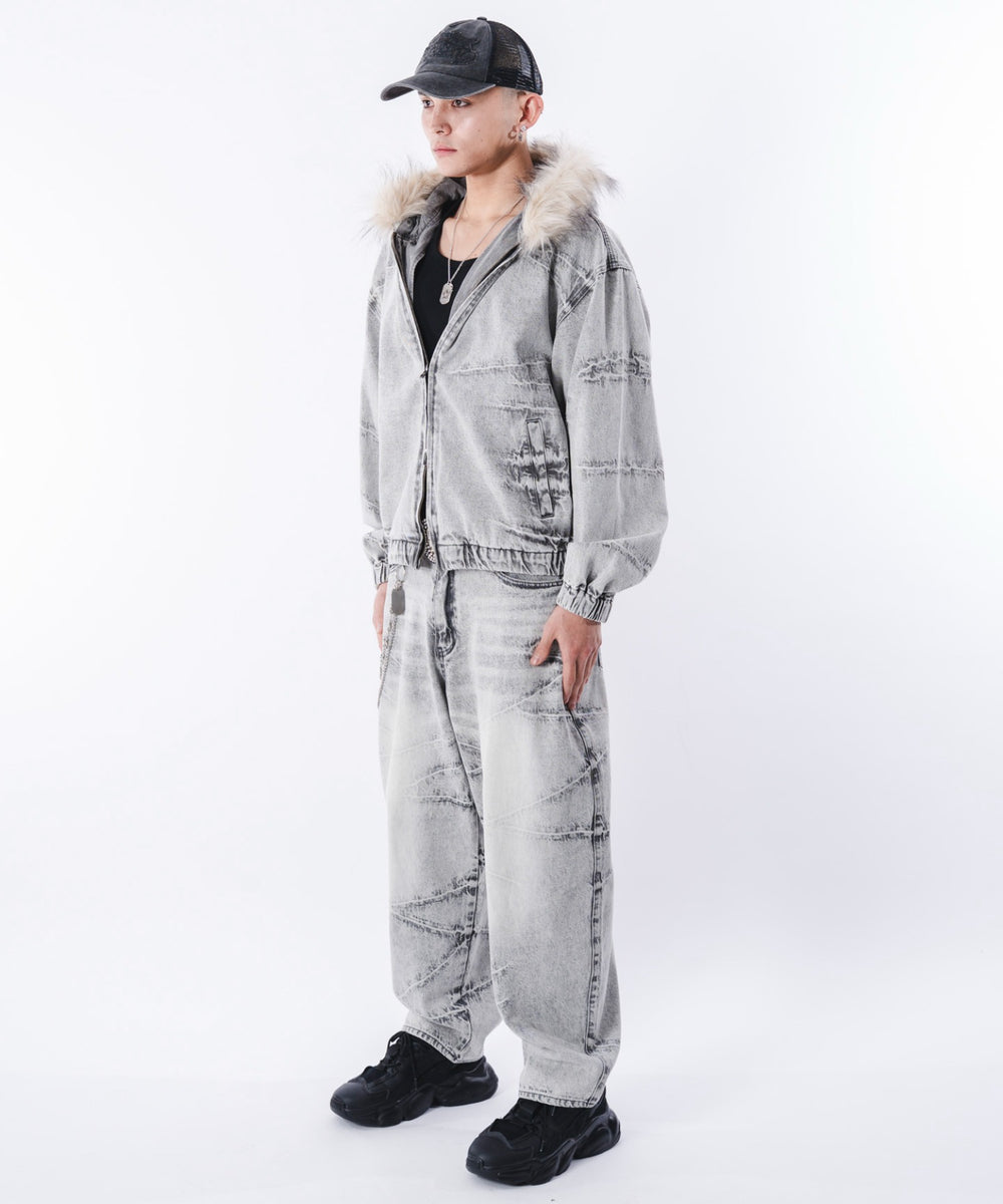 グレー モデル：180cm L着用