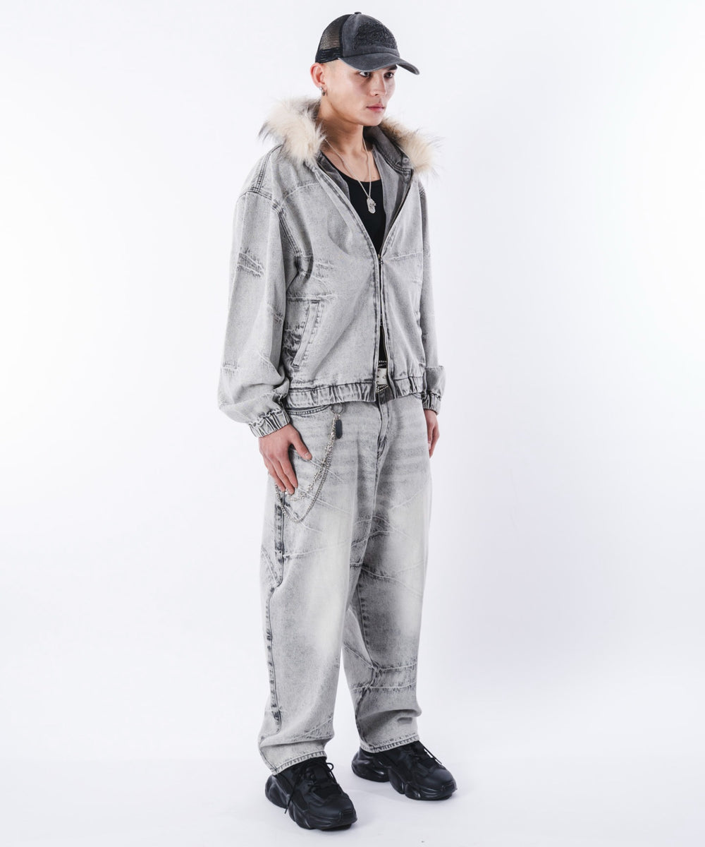 グレー モデル：180cm L着用