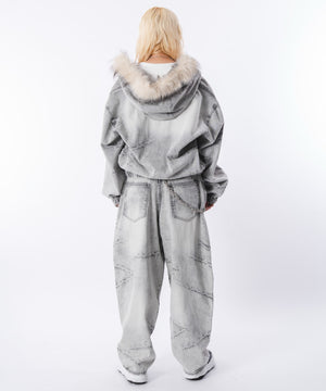 グレー モデル：172cm L着用