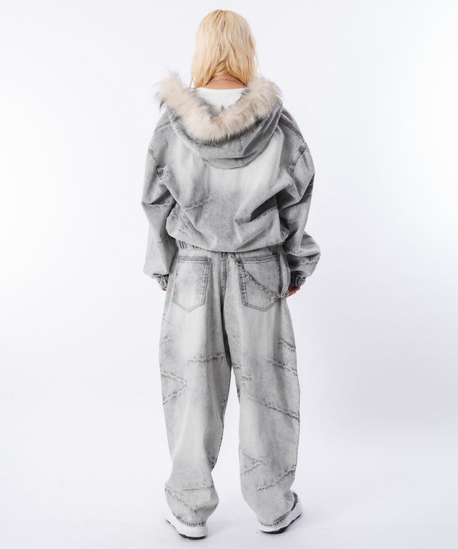 グレー モデル：172cm L着用