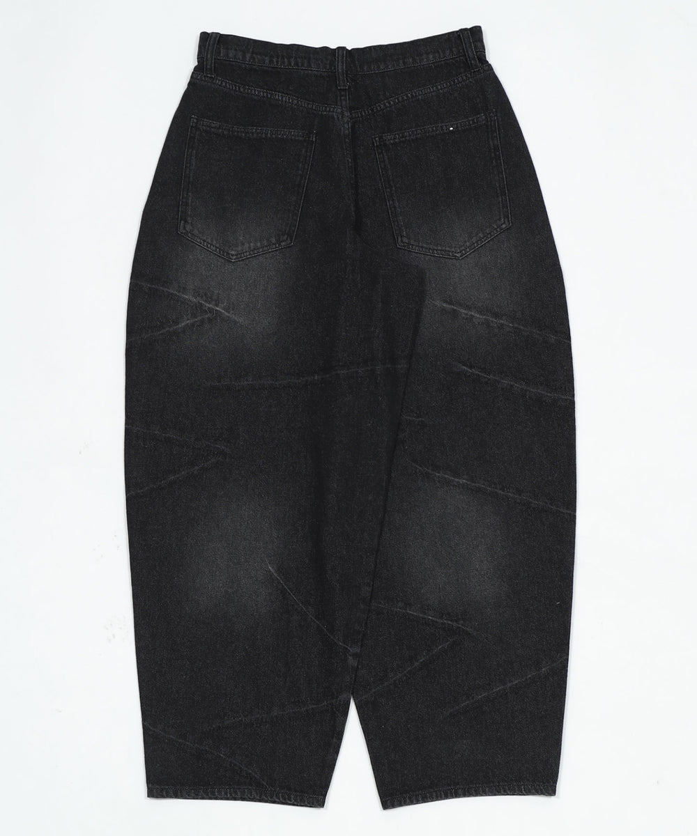 バルーンスラッシュデニムパンツ