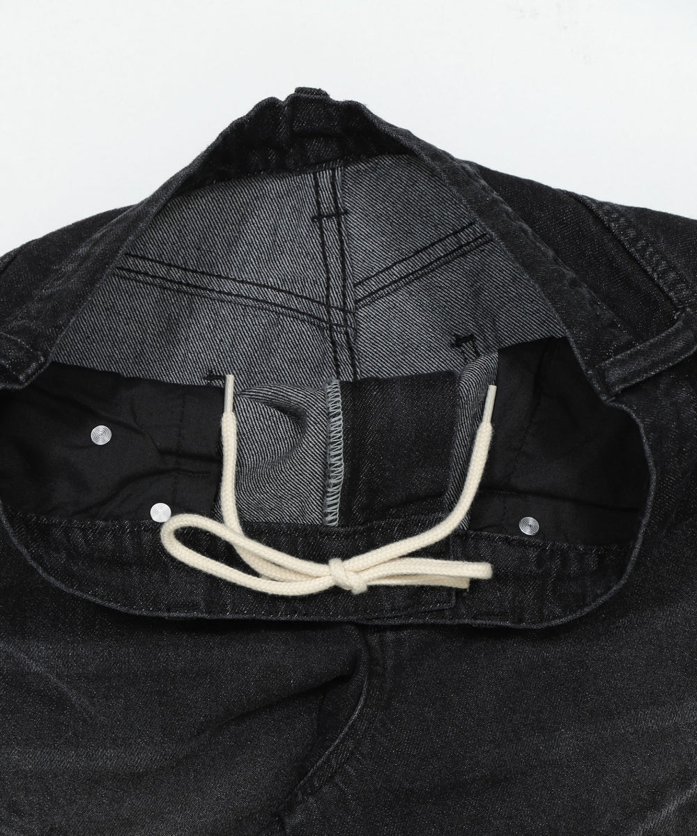 バルーンスラッシュデニムパンツ