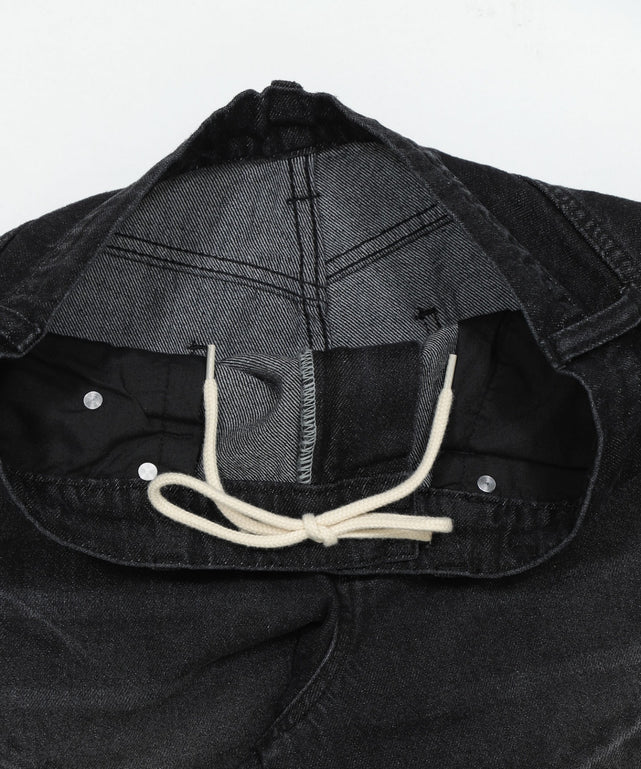 バルーンスラッシュデニムパンツ