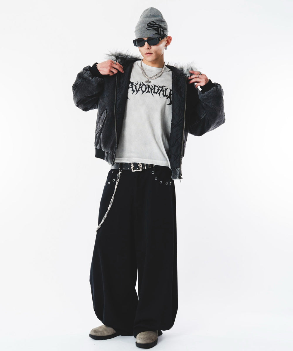 デニムブラック　モデル：180cm L着用