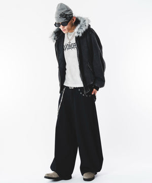 デニムブラック　モデル：180cm L着用