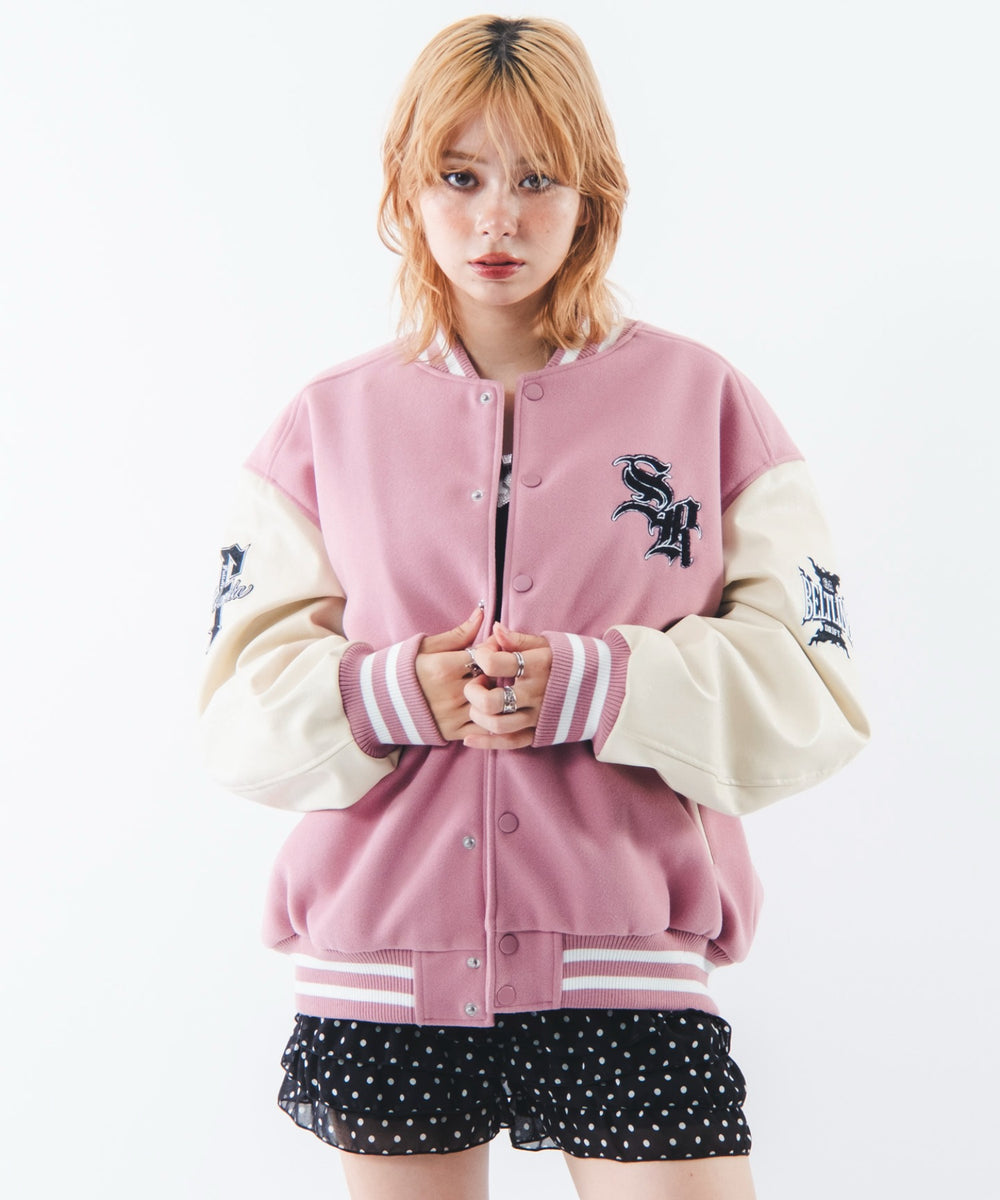 ピンク モデル：160cm M着用