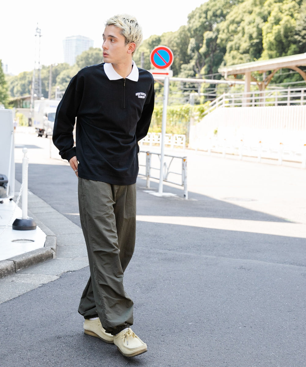 カーキ モデル：178cm L着用