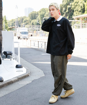 カーキ モデル：178cm L着用