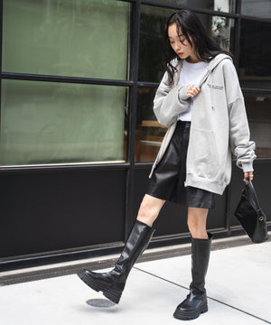 杢グレー モデル：161cm L着用