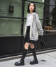 杢グレー モデル：161cm L着用