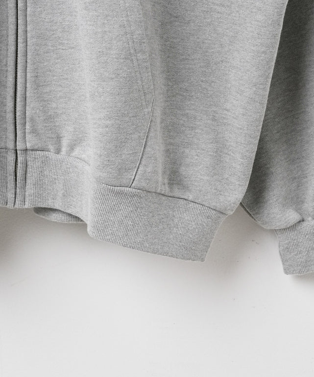 ヘビーウエイトワンポイントZIPパーカー