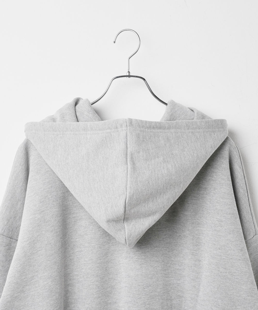 ヘビーウエイトワンポイントZIPパーカー