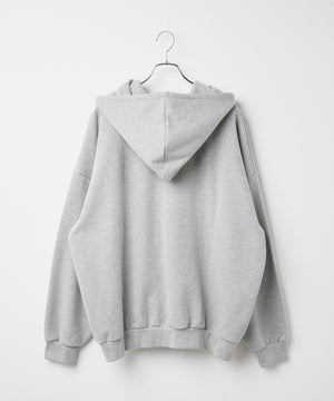 ヘビーウエイトワンポイントZIPパーカー