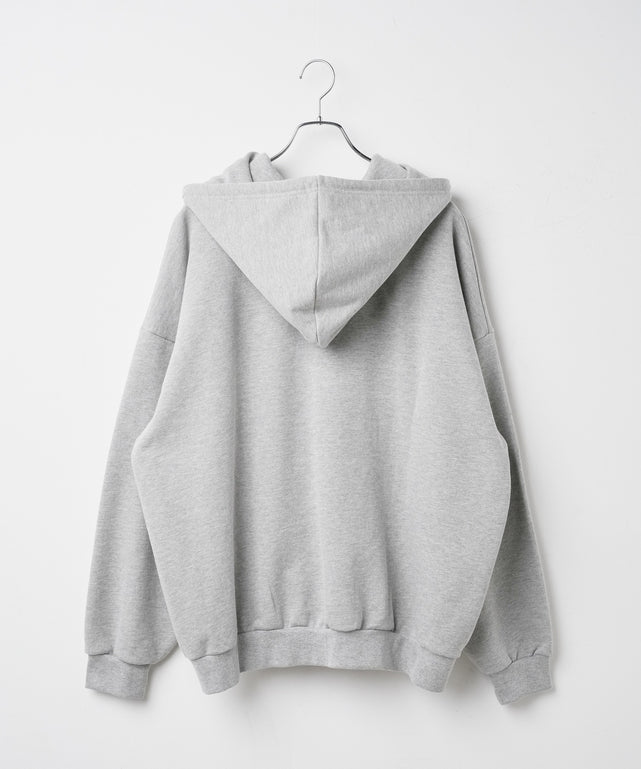 ヘビーウエイトワンポイントZIPパーカー