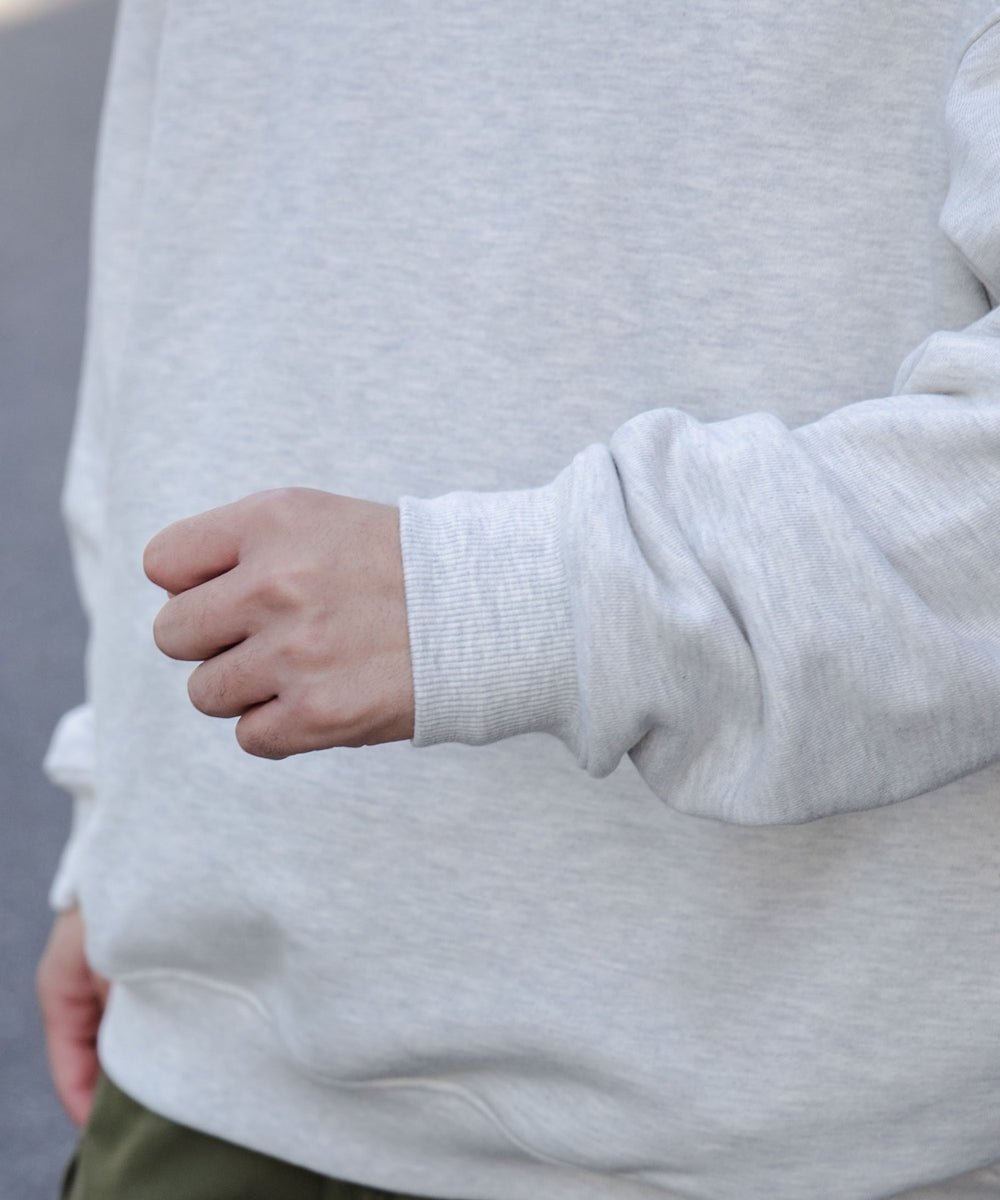 ヘビーウエイトハーフZIPワンポイントPO