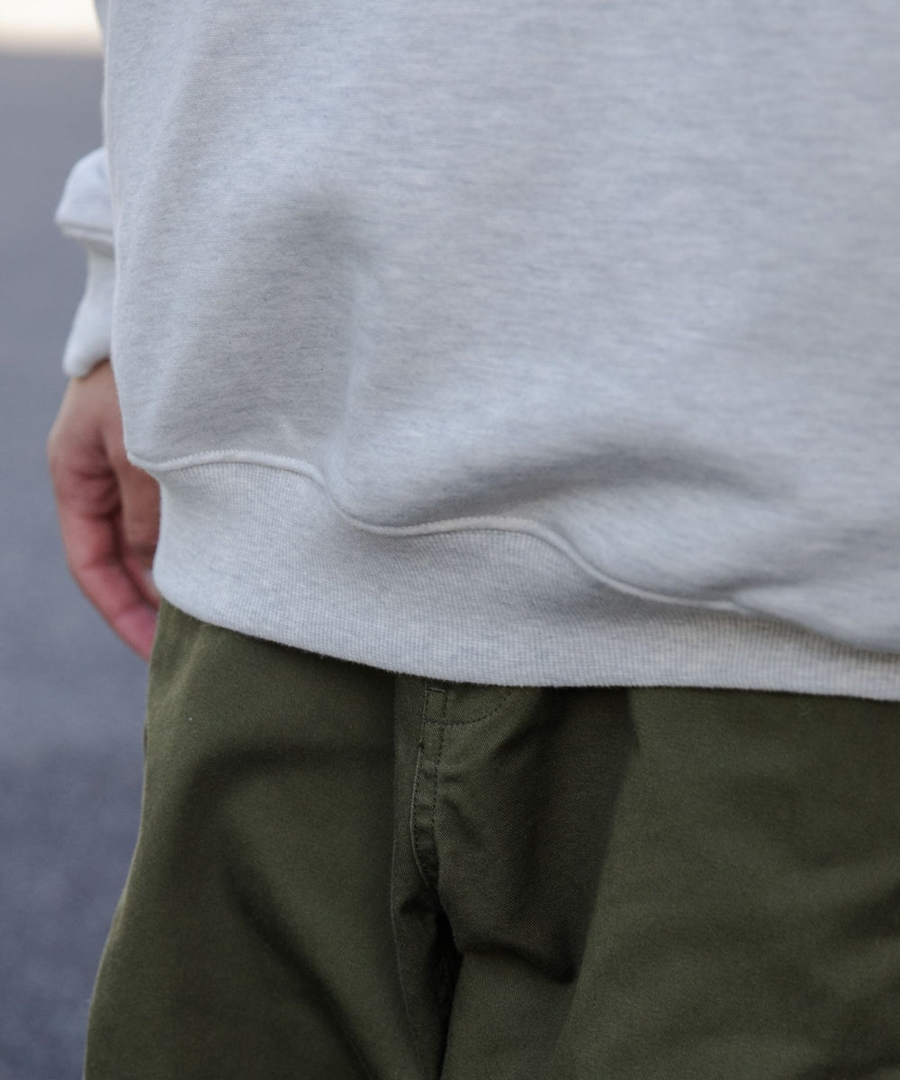 ヘビーウエイトハーフZIPワンポイントPO