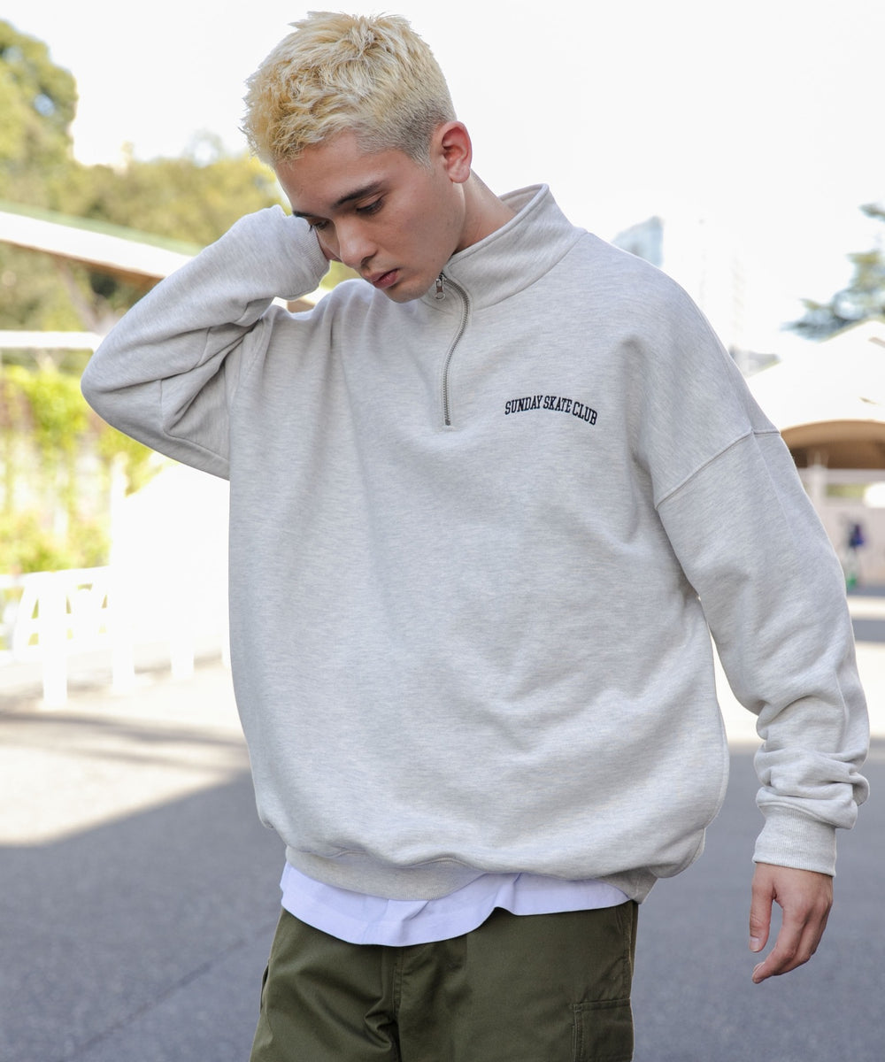 ホワイトオートミール モデル：178cm L着用