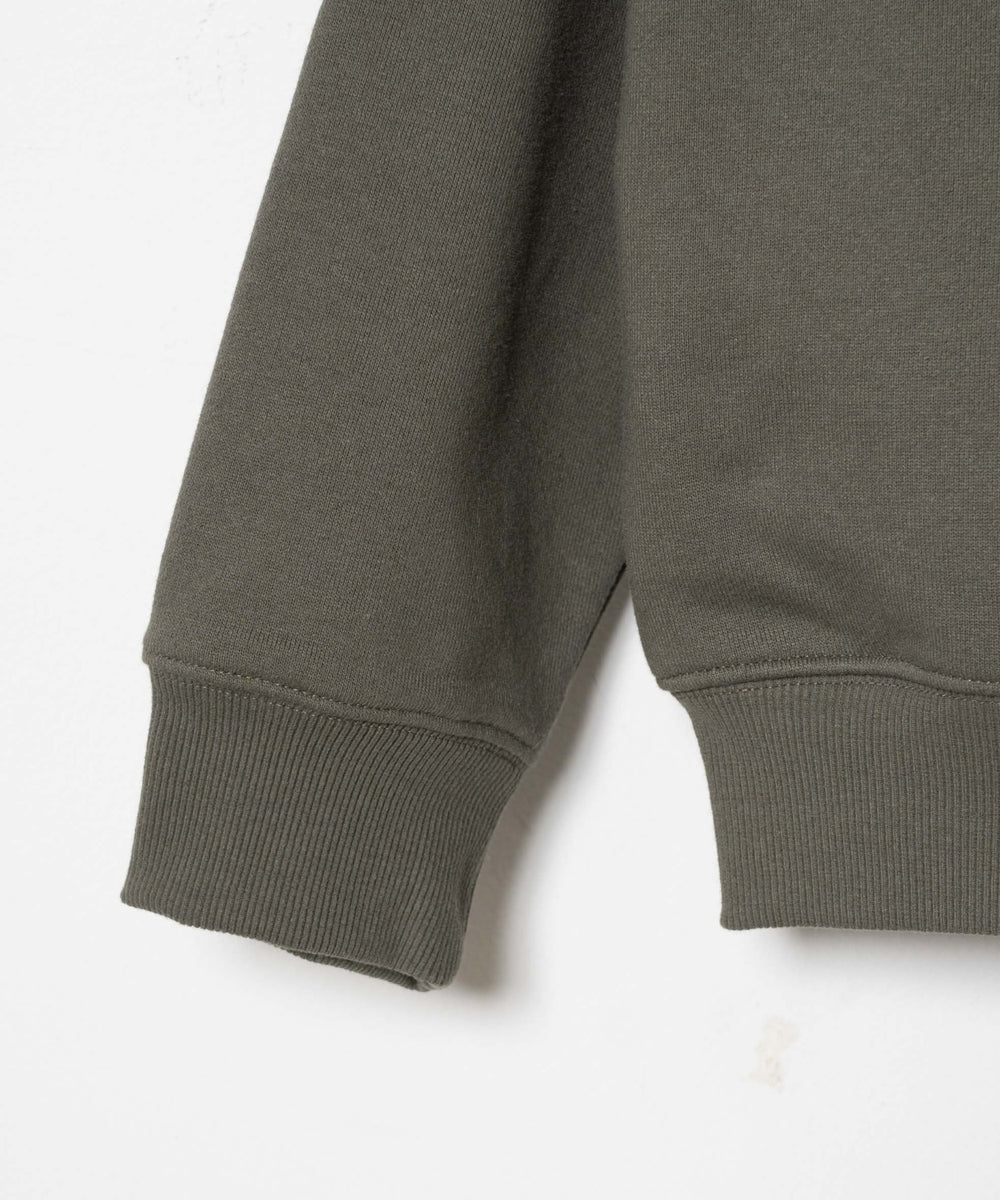 ヘビーウエイトハーフZIPワンポイントPO