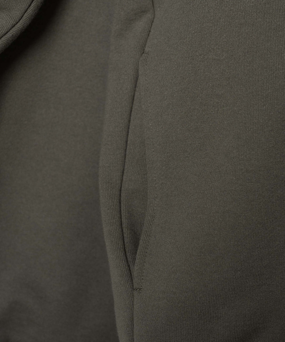 ヘビーウエイトハーフZIPワンポイントPO