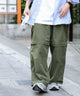 2wayリップストップカーゴパンツ/カーキ モデル：174cm L着用
