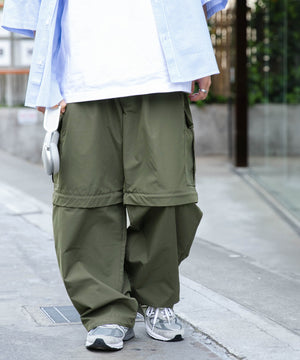 カーキ モデル：174cm L着用