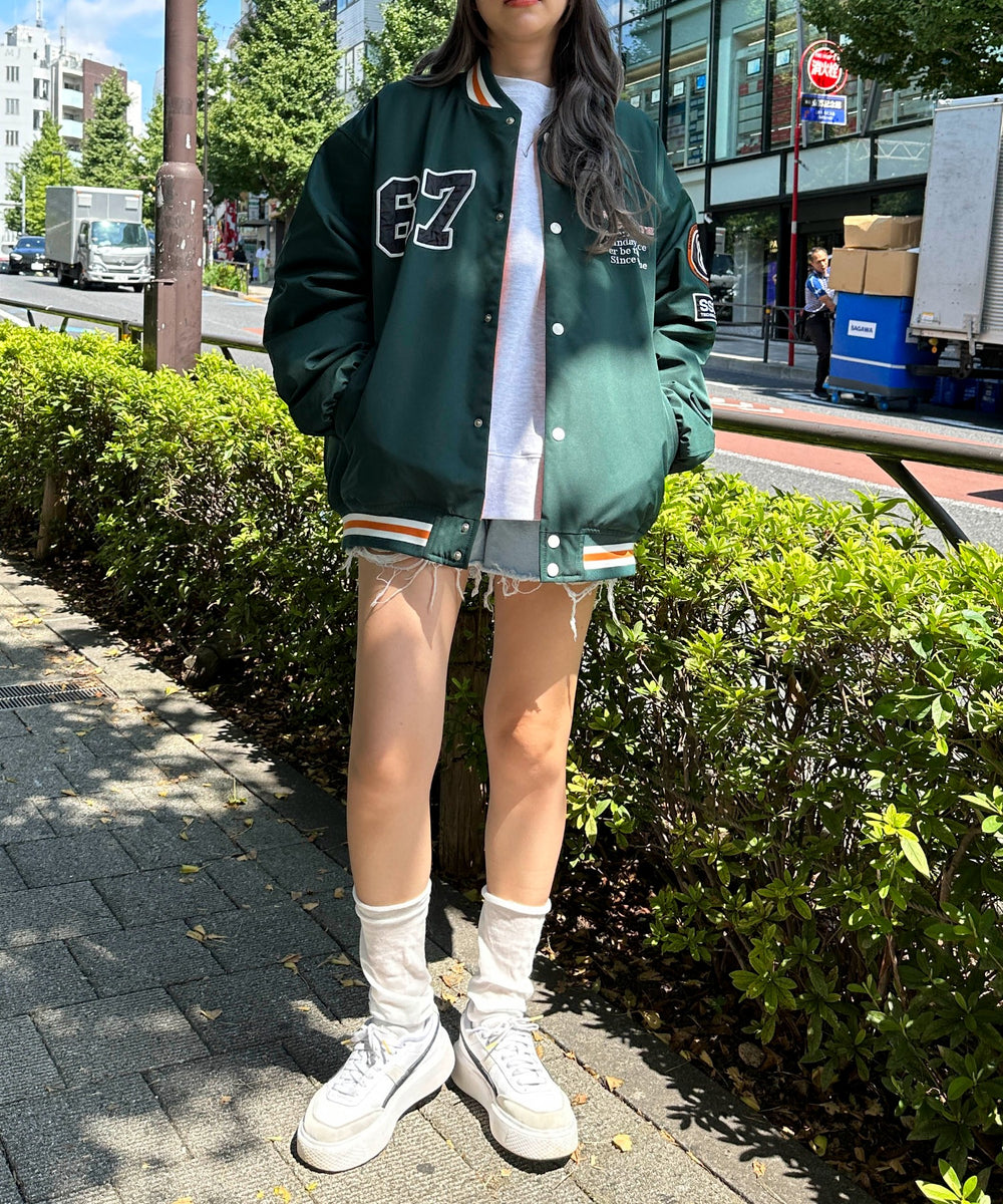 Dグリーン モデル：160cm L着用