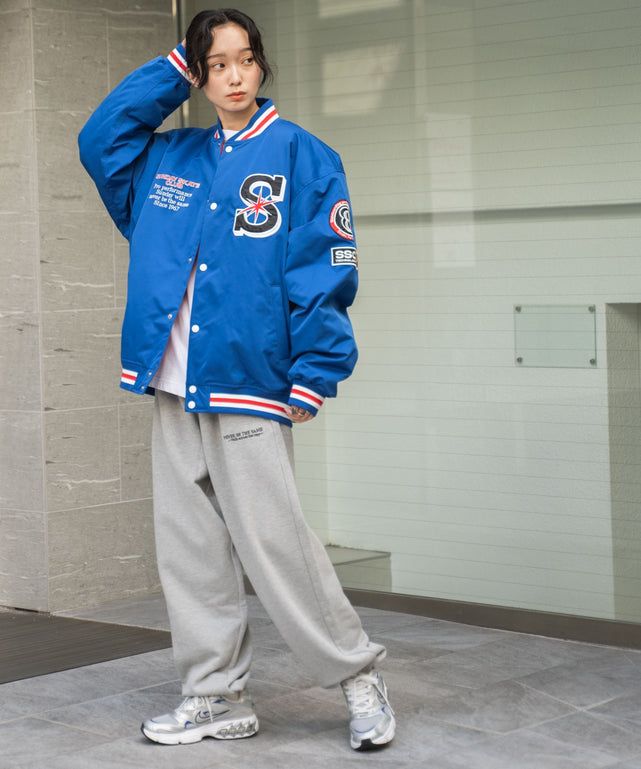 ブルー モデル：161cm L着用