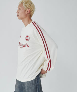 オフホワイト モデル：178cm L着用