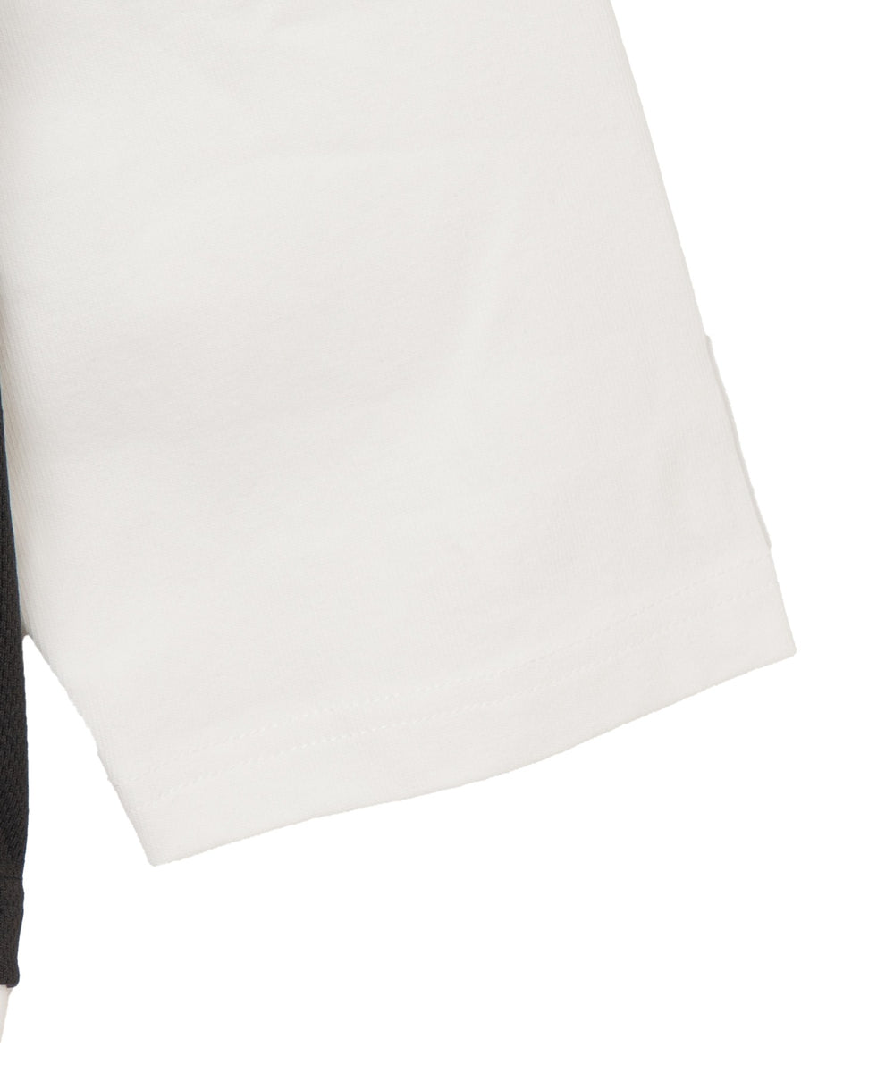 メッシュレイヤードTパーカー（LS）