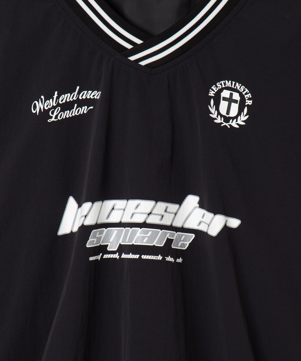 ナイロンゲームロゴプルオーバー