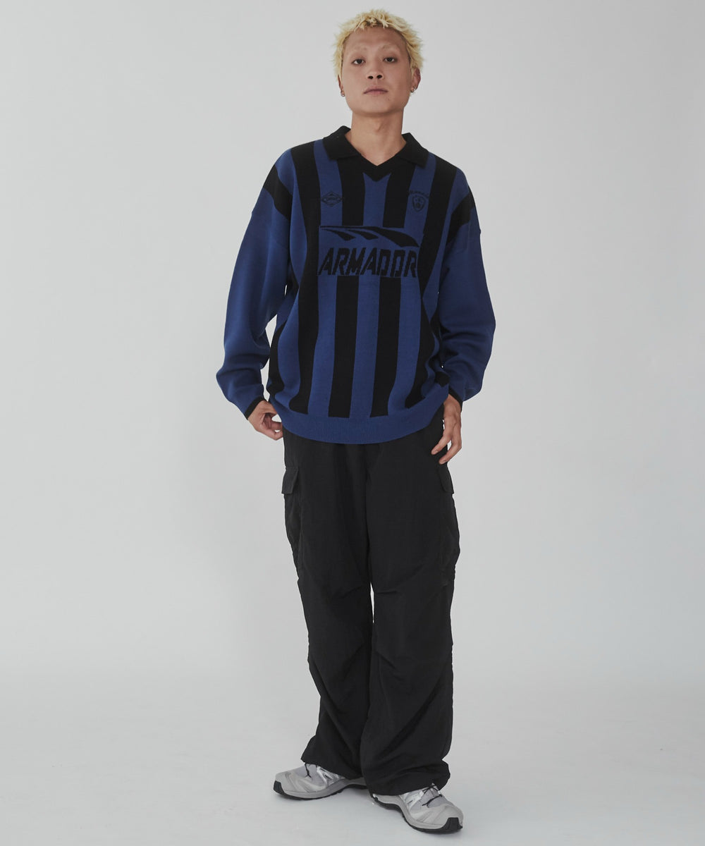 ブルー モデル：178cm L着用