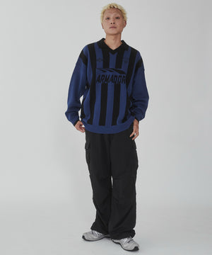 ブルー モデル：178cm L着用