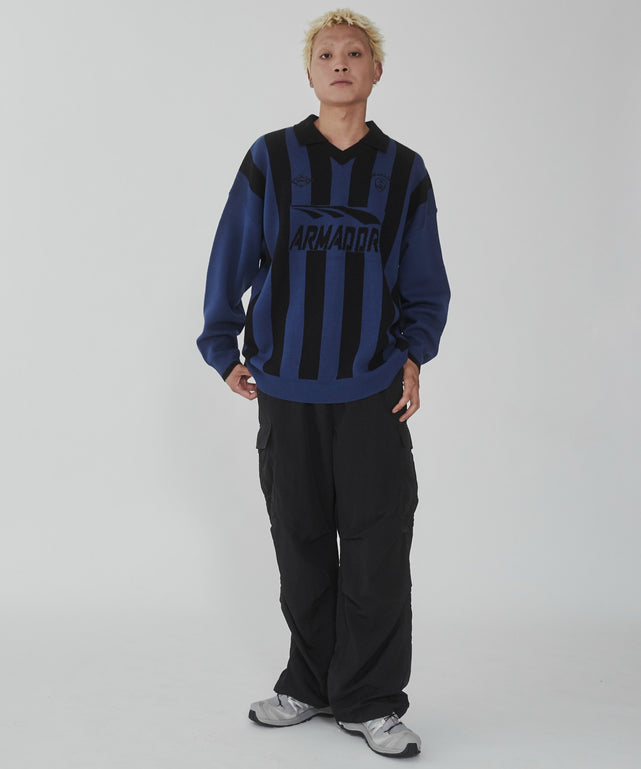 ブルー モデル：178cm L着用