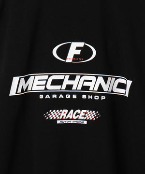 レーシングロゴハーフジッププルオーバー