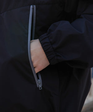 3レイヤーフードブルゾン