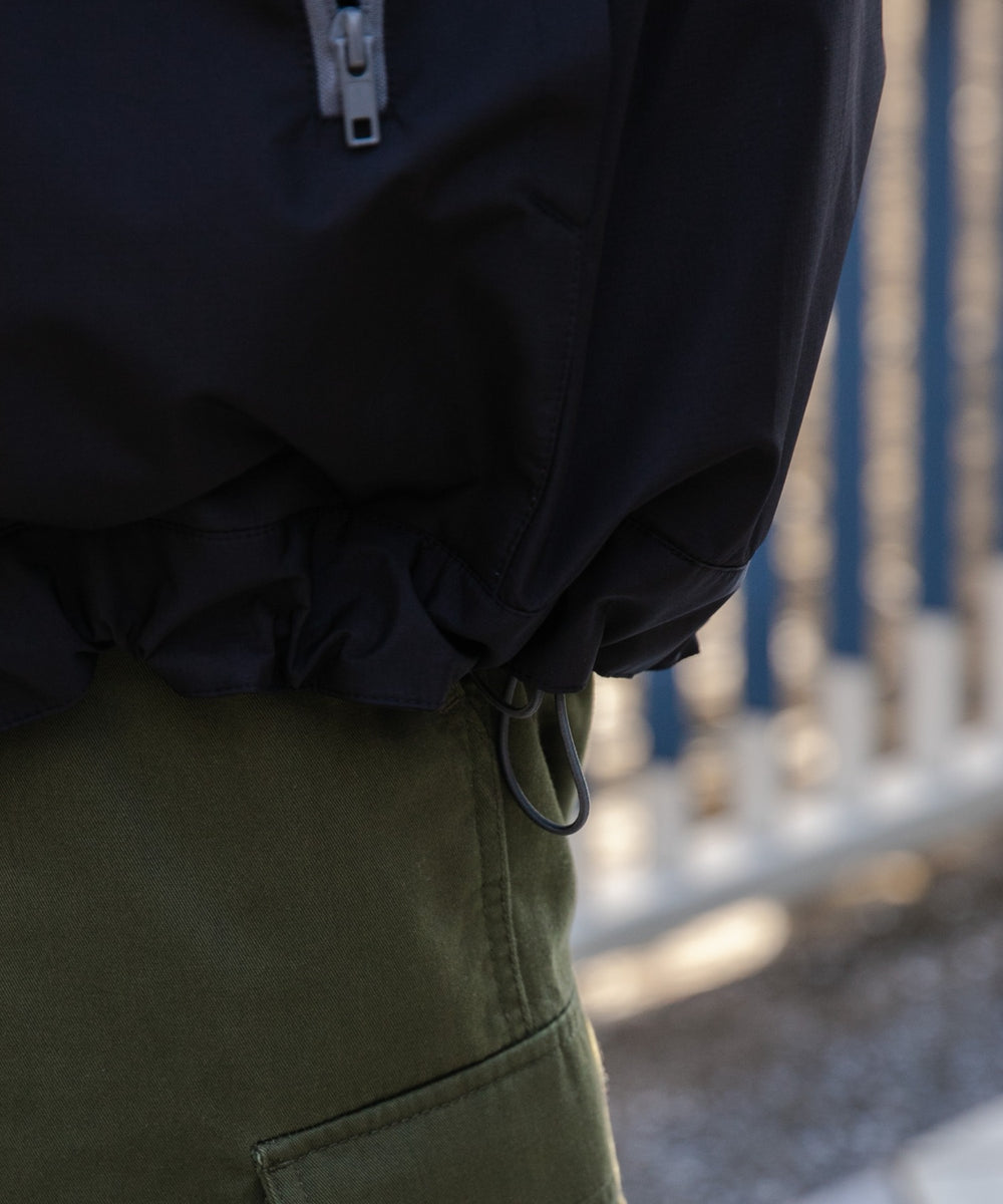 3レイヤーフードブルゾン