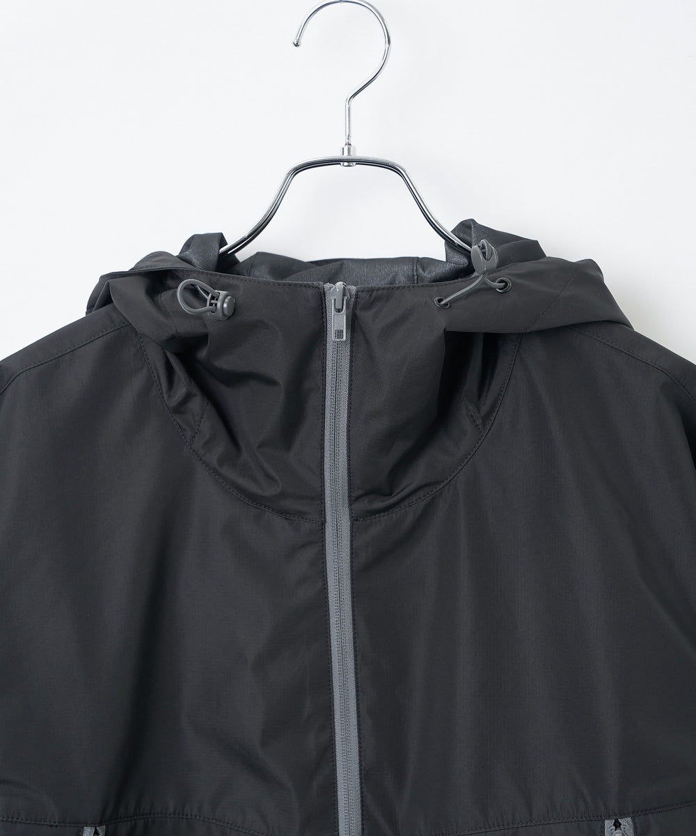 3レイヤーフードブルゾン