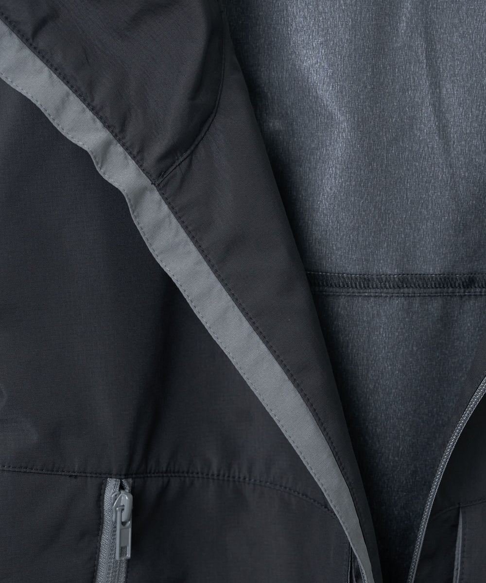 3レイヤーフードブルゾン