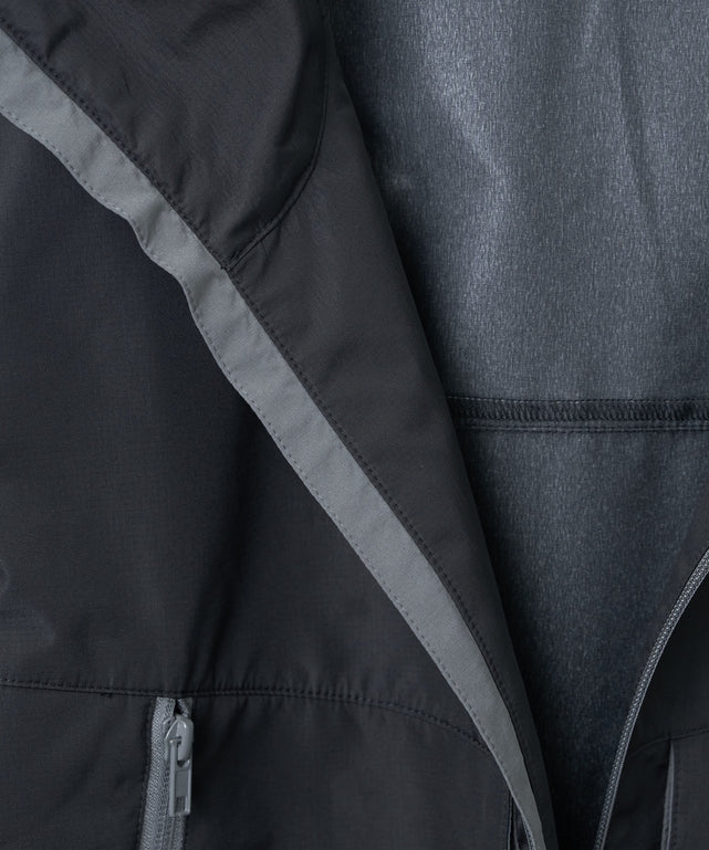 3レイヤーフードブルゾン