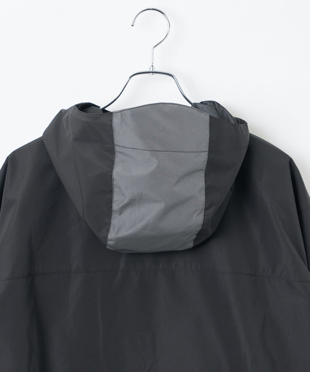 3レイヤーフードブルゾン