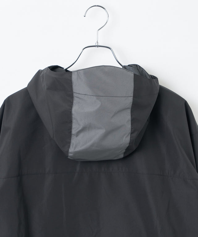 3レイヤーフードブルゾン