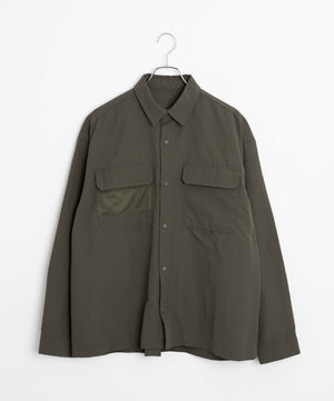 ナイロンメッシュポケットシャツ