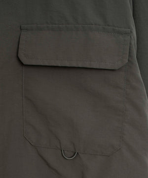 ナイロンメッシュポケットシャツ